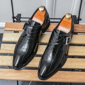 Black Monk handmade leather shoes